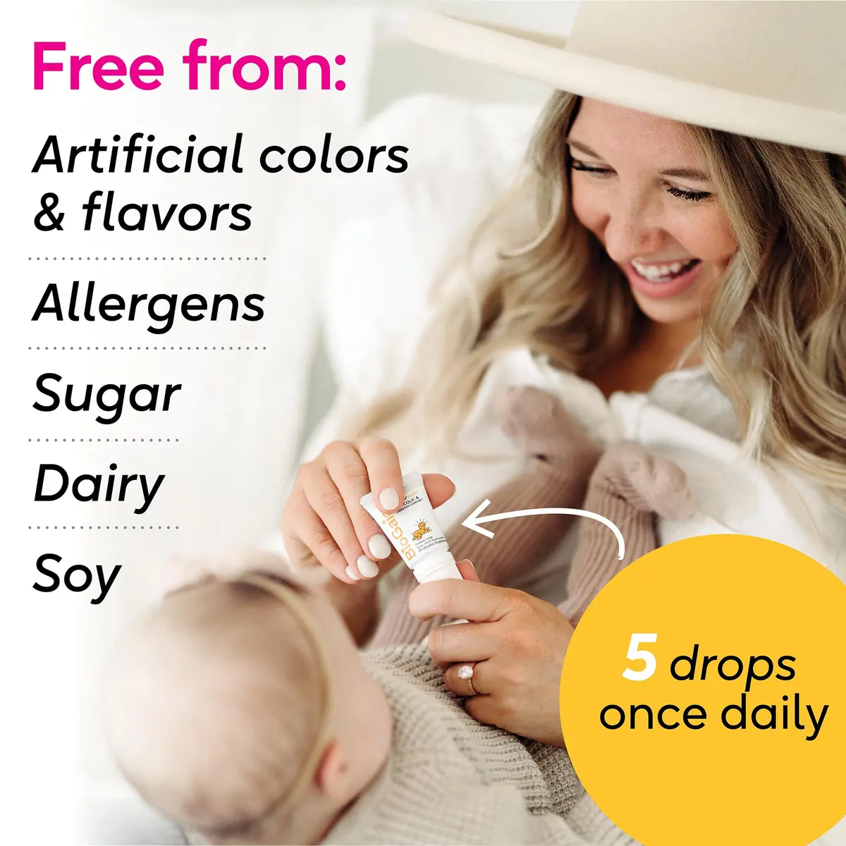 BioGaia Baby Probiotic Drops + Vitamin D 10mL (Pack of 2) | Colic & Gas Relief for Newborns - view 8