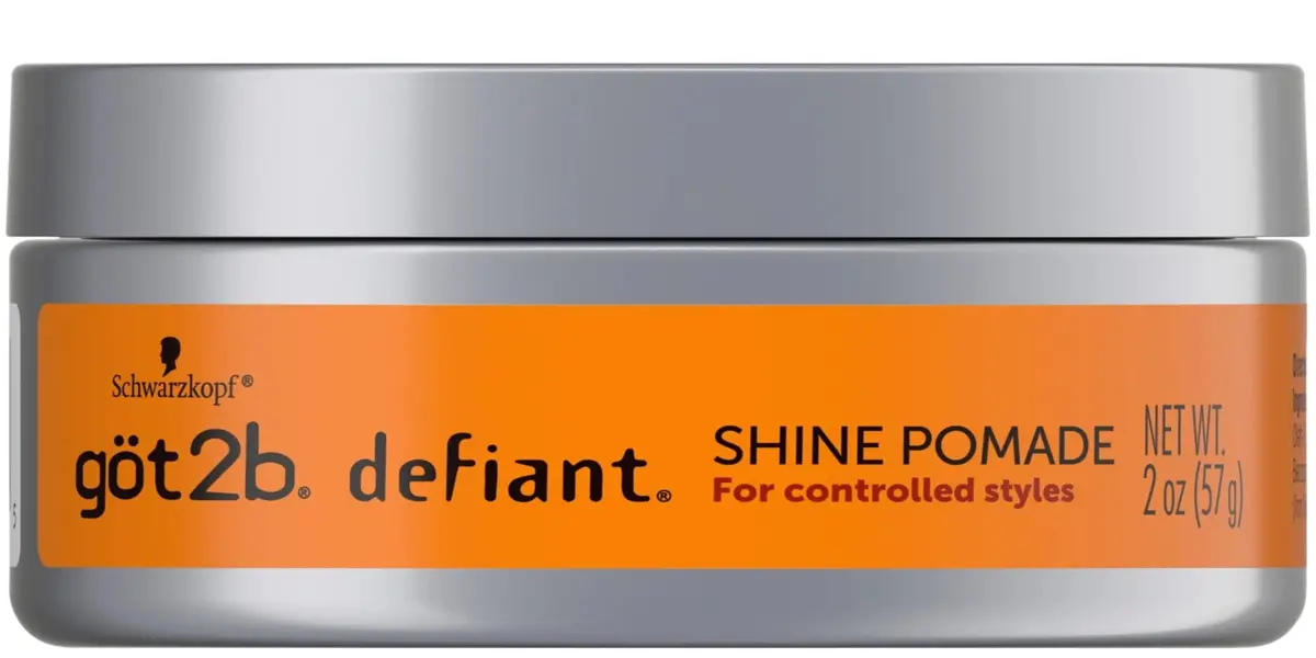 Got2B Defiant Shine Pomade 2 Ounce (Pack of 6) | High Shine, Light Hold for Controlled Styles - view 2