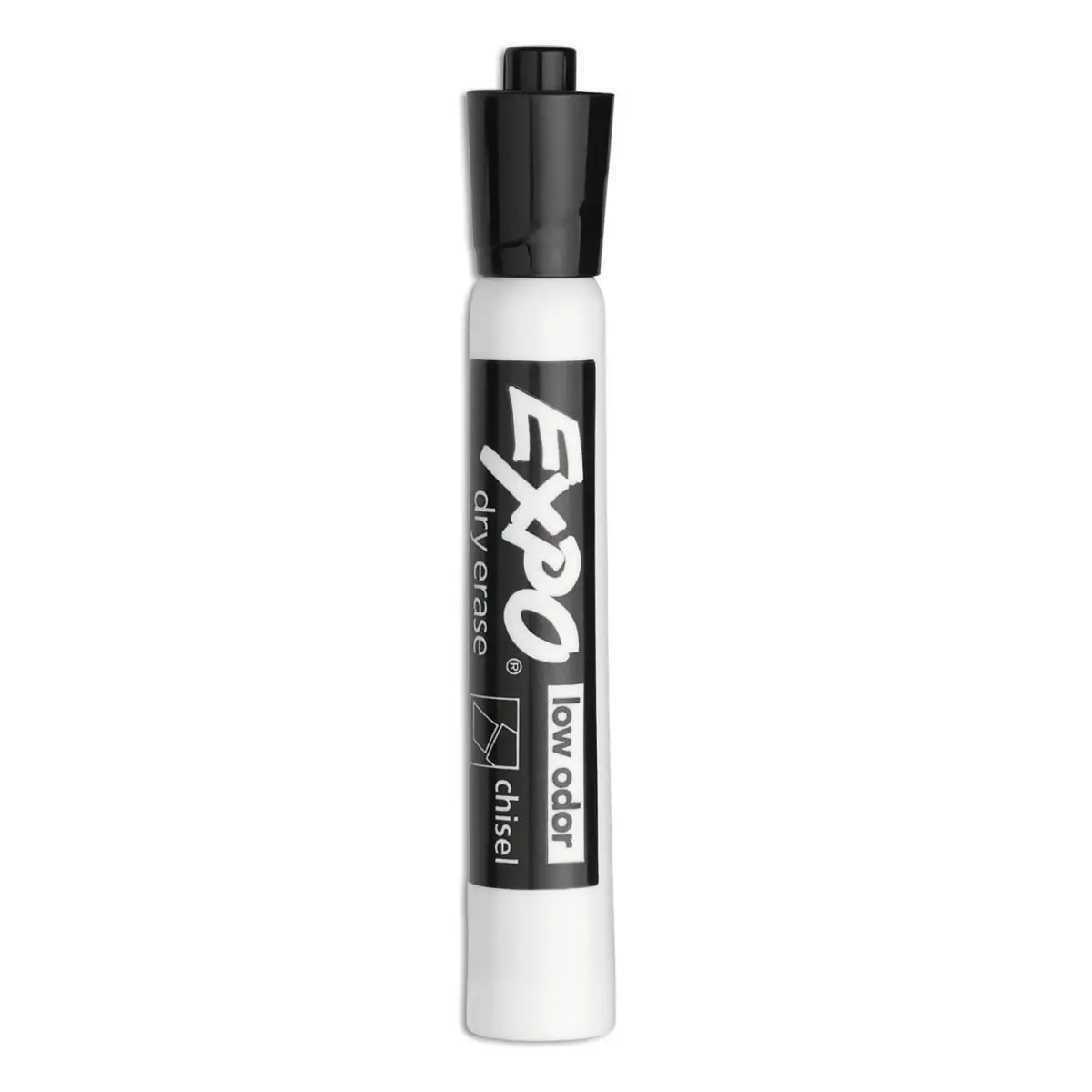 EXPO Low Odor Dry Erase Markers, Chisel Tip, 36 Count Black | Bulk Pack for Classrooms & Offices - view 4