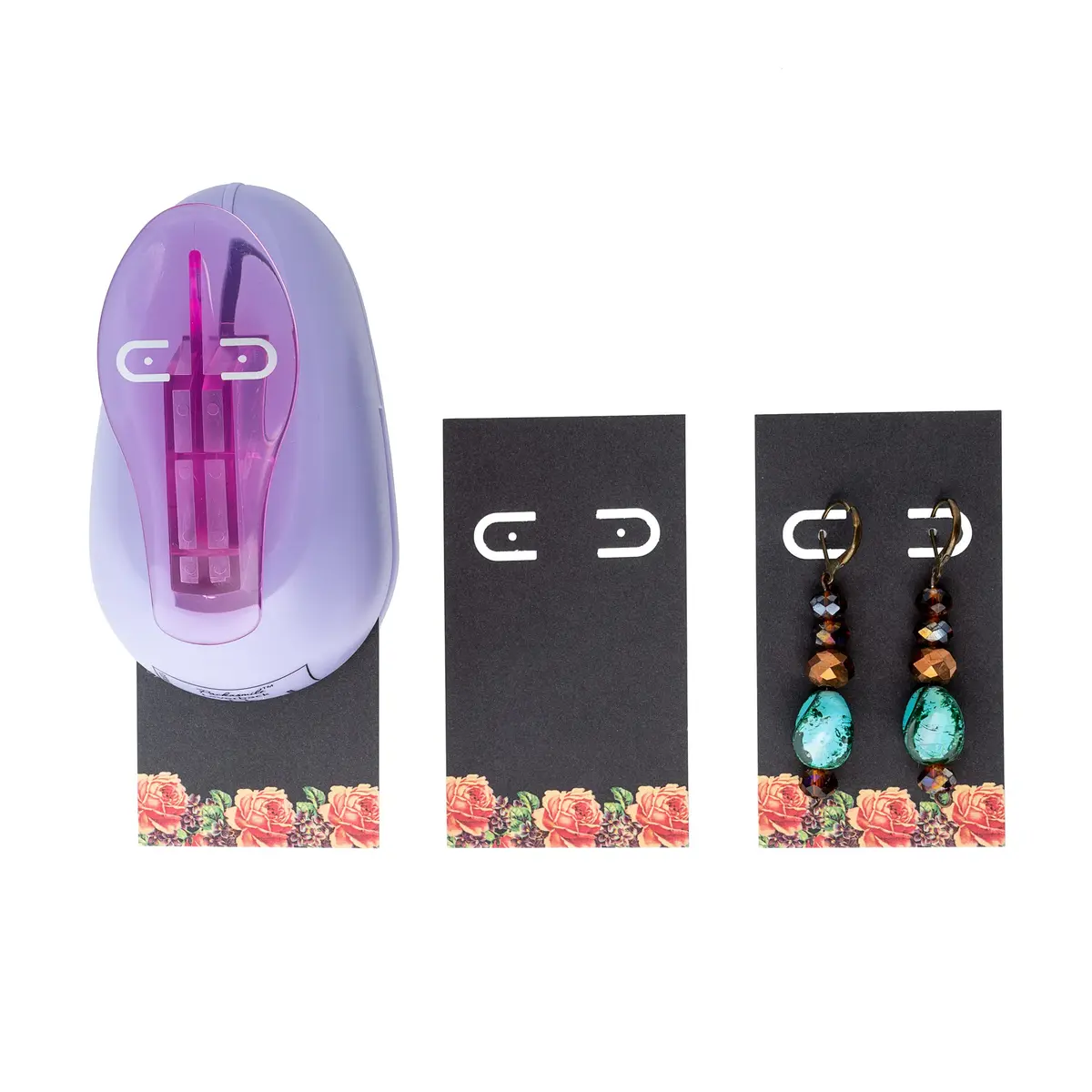 Easy Earring Cards Leverback Punch | Create Custom Earring & Card Packaging - view 2