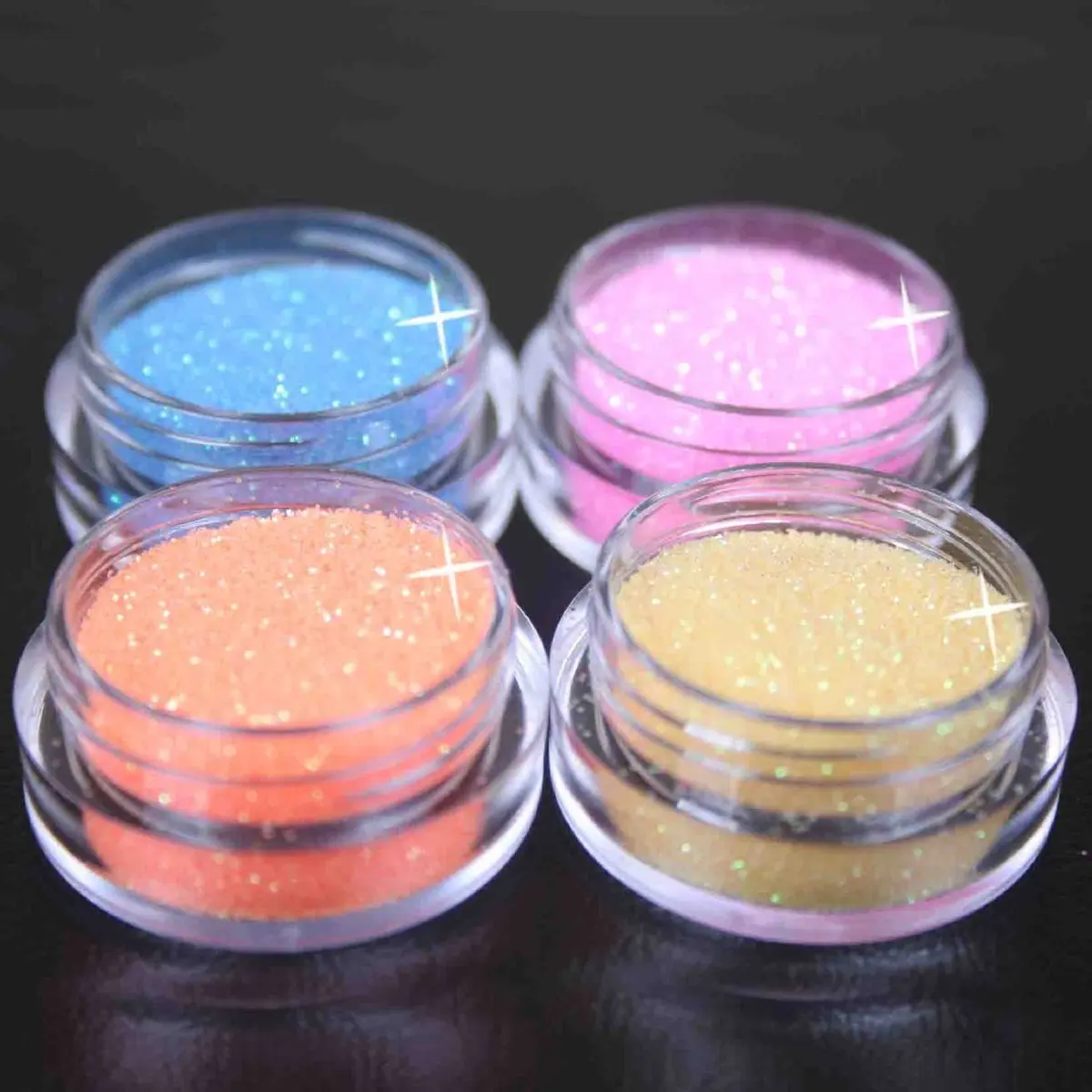 Renexxt 12 Mix Color Nail Art Acrylic Glitter Dust Powder | Glitter for Nails & Crafts (2.6 Oz Pack) - view 2