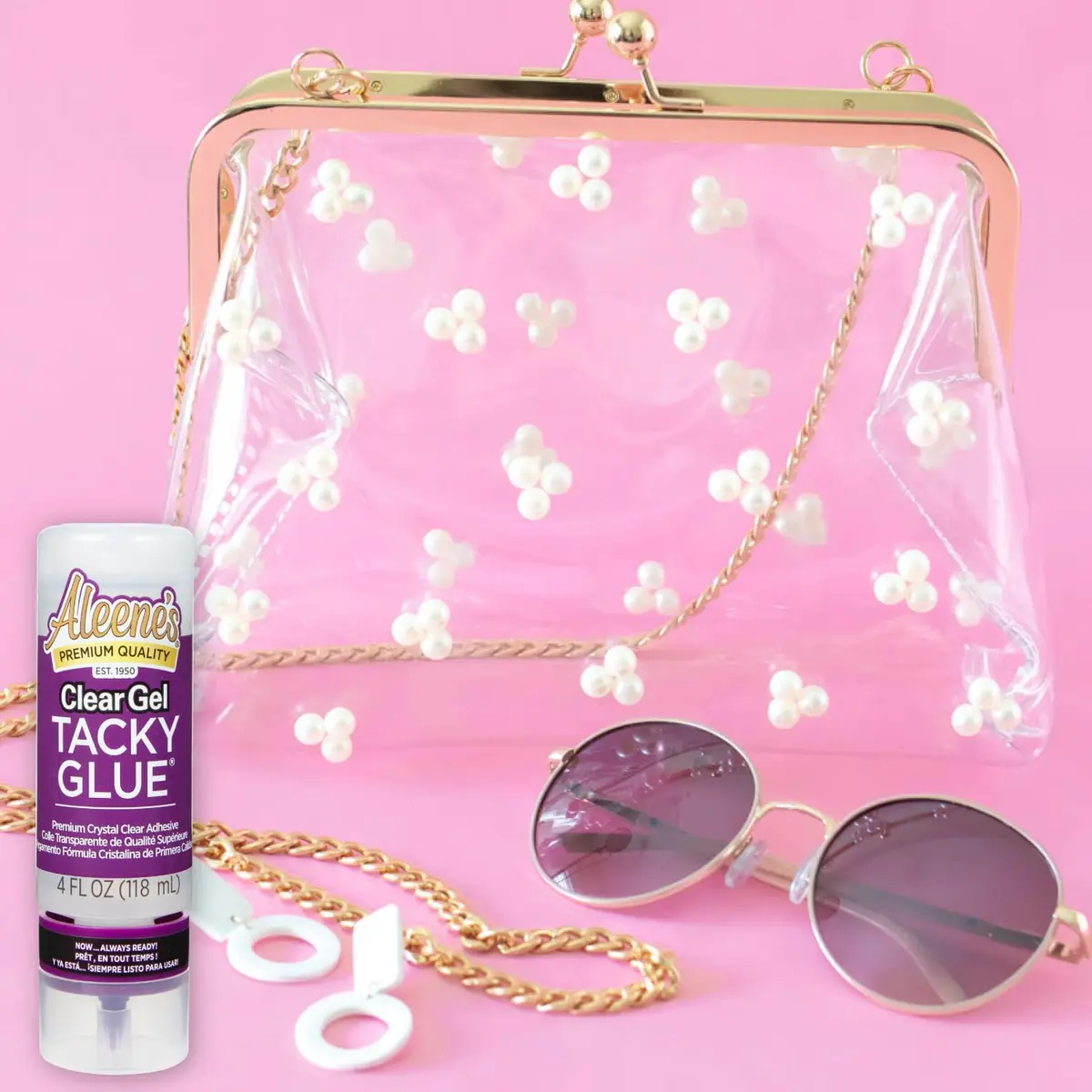 Aleene's Clear Gel Tacky Glue for Crafts | Always Ready, 4 fl oz, Crystal Clear, Non-Toxic - view 5