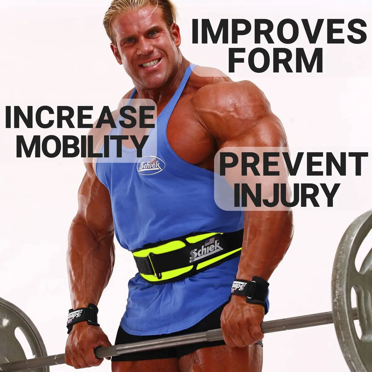 Schiek Sports Model 2004 Nylon 4 3/4" Weight Lifting Belt | Support & Comfort for Powerlifting - view 9