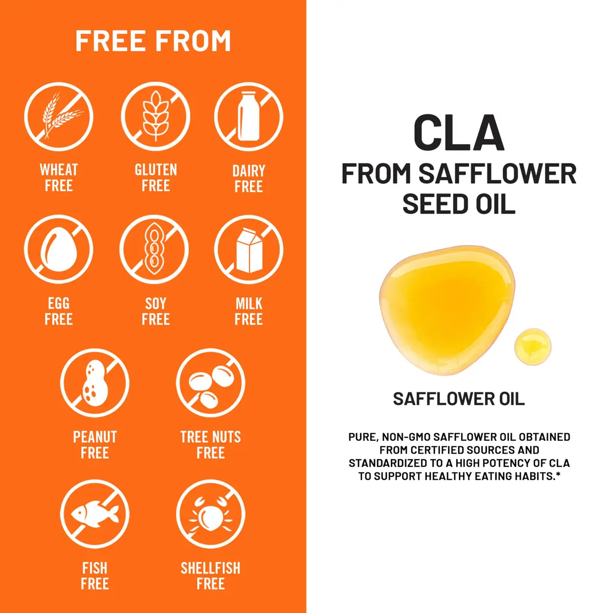 NatureWise CLA 1250 - Conjugated Linoleic Acid Supplement for Women and Men, 90 Softgels | Supports Weight & Fitness - view 7
