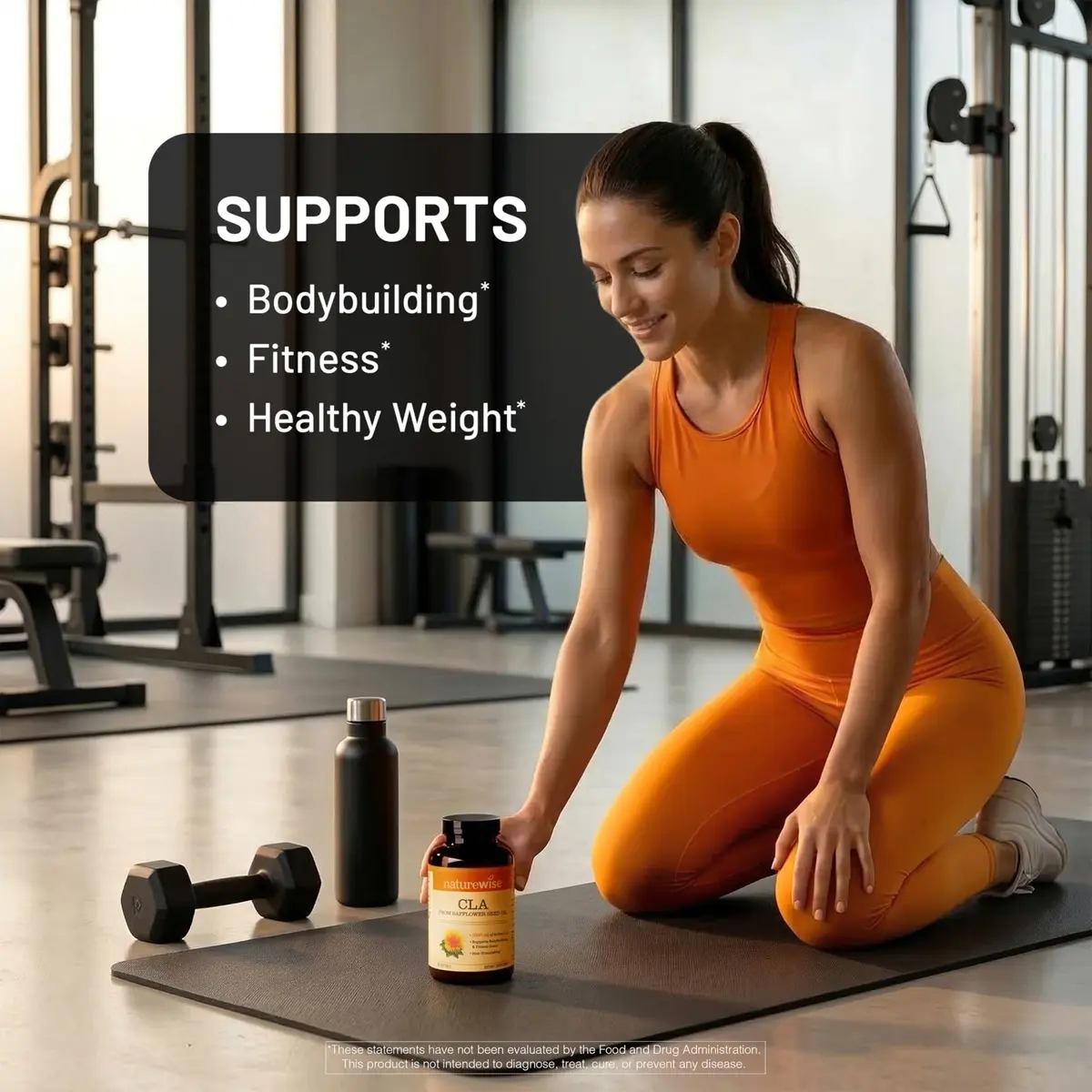 NatureWise CLA 1250 - Conjugated Linoleic Acid Supplement for Women and Men, 90 Softgels | Supports Weight & Fitness - view 4