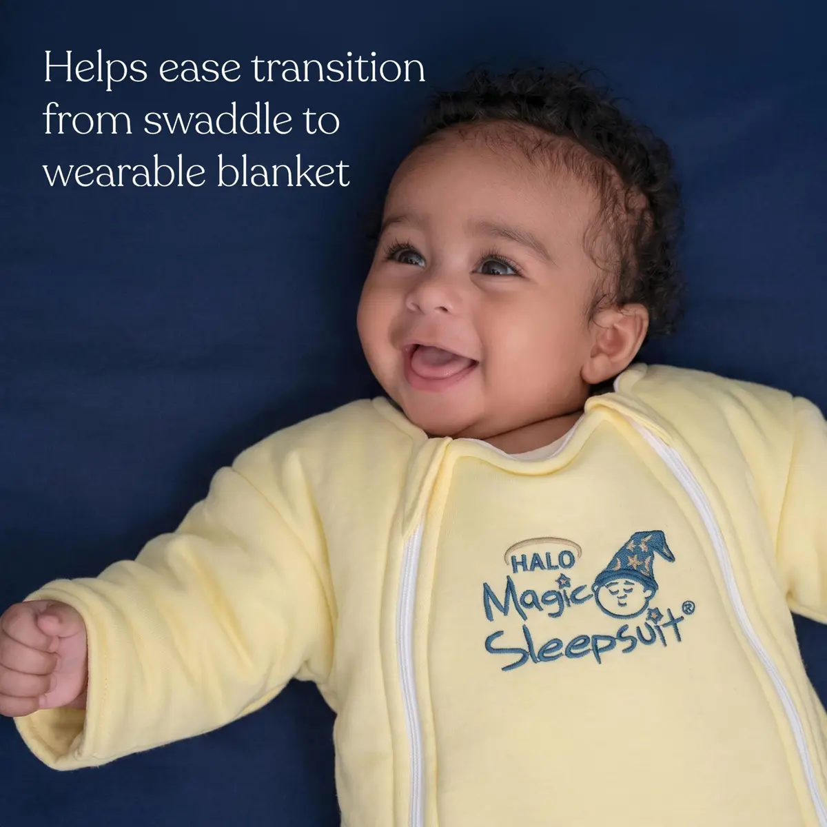 Magic Sleepsuit Baby Merlin's Magic Sleepsuit Small 12-18 lbs | Cotton Cozy Sleep Transition (70-120 chars) - view 2