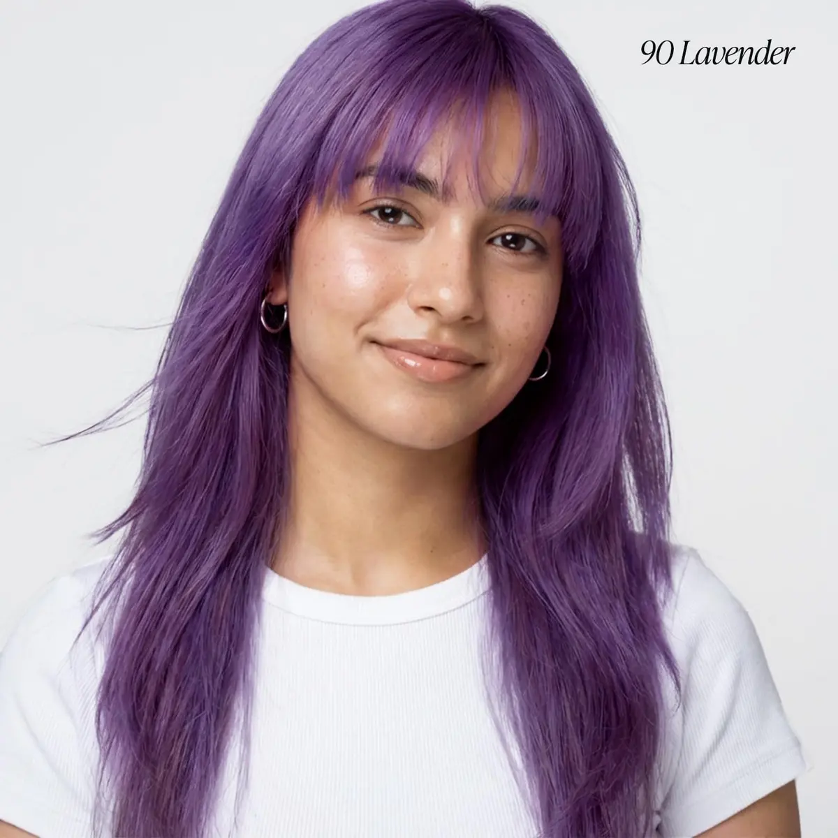 Adore Semi Permanent Hair Color, 090 Lavender | Vibrant, Long-Lasting, Vegan & Cruelty-Free - view 2