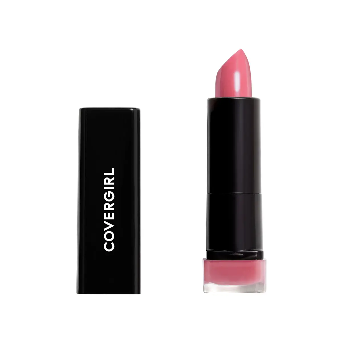 COVERGIRL Exhibitionist Lipstick Cream, Delight Blush 415, 3.5g (0.123 OZ) | Moisturizing Creamy Feel - main product image