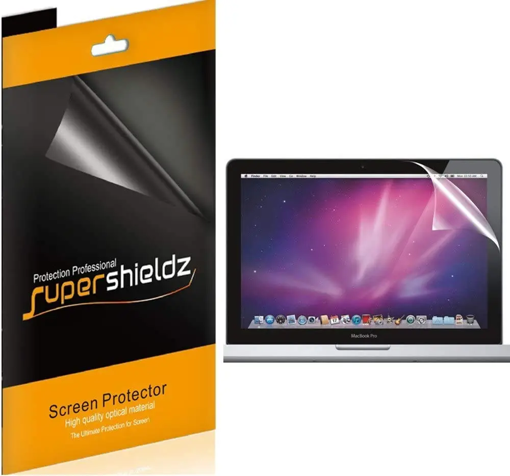 Supershieldz 13 inch Anti Glare & Fingerprint Screen Protector for MacBook Pro | Matte, Scratch Resistant, 3 Pack - main product image