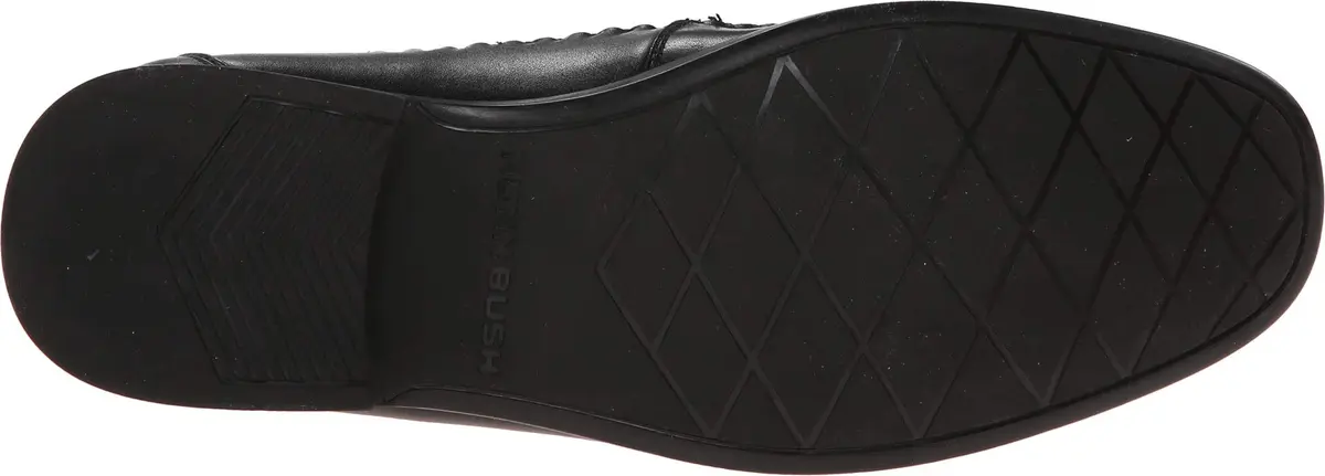 Nunn Bush Strafford Woven Moc Toe Loafer Black 9 | Classic Casual & Dress Footwear - view 6