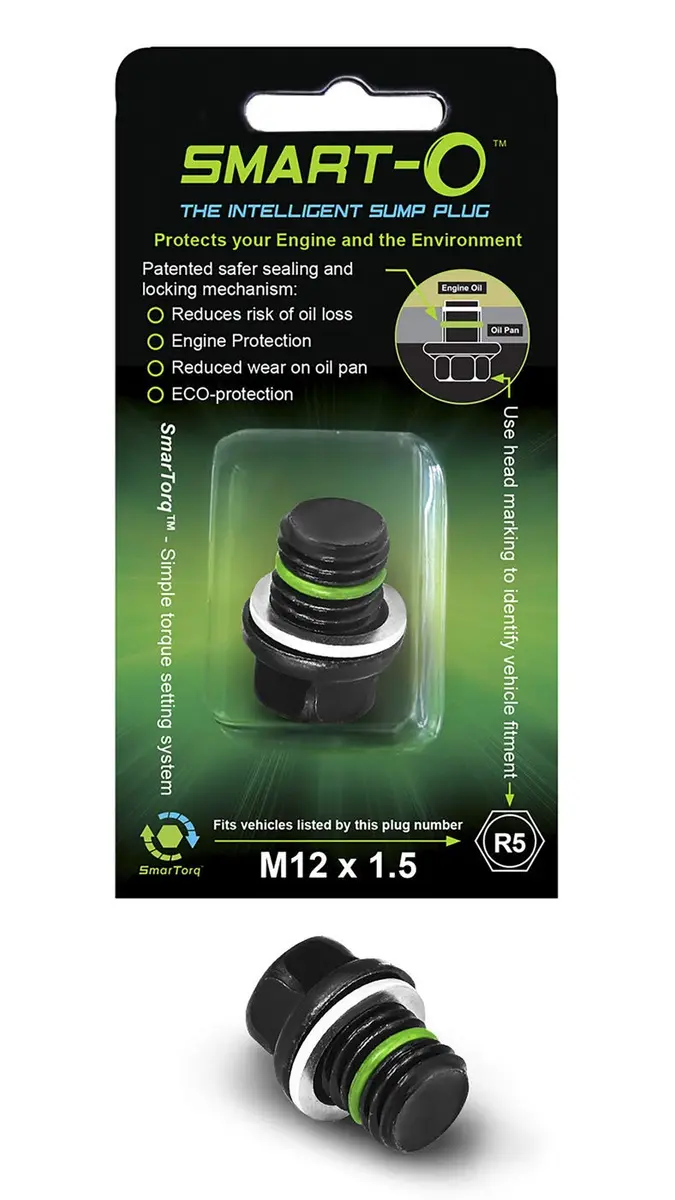SMART-O M12x1.5mm Oil Drain Plug with Anti-Leak & Vibration Resistance | Eco-Friendly, Reusable - view 3