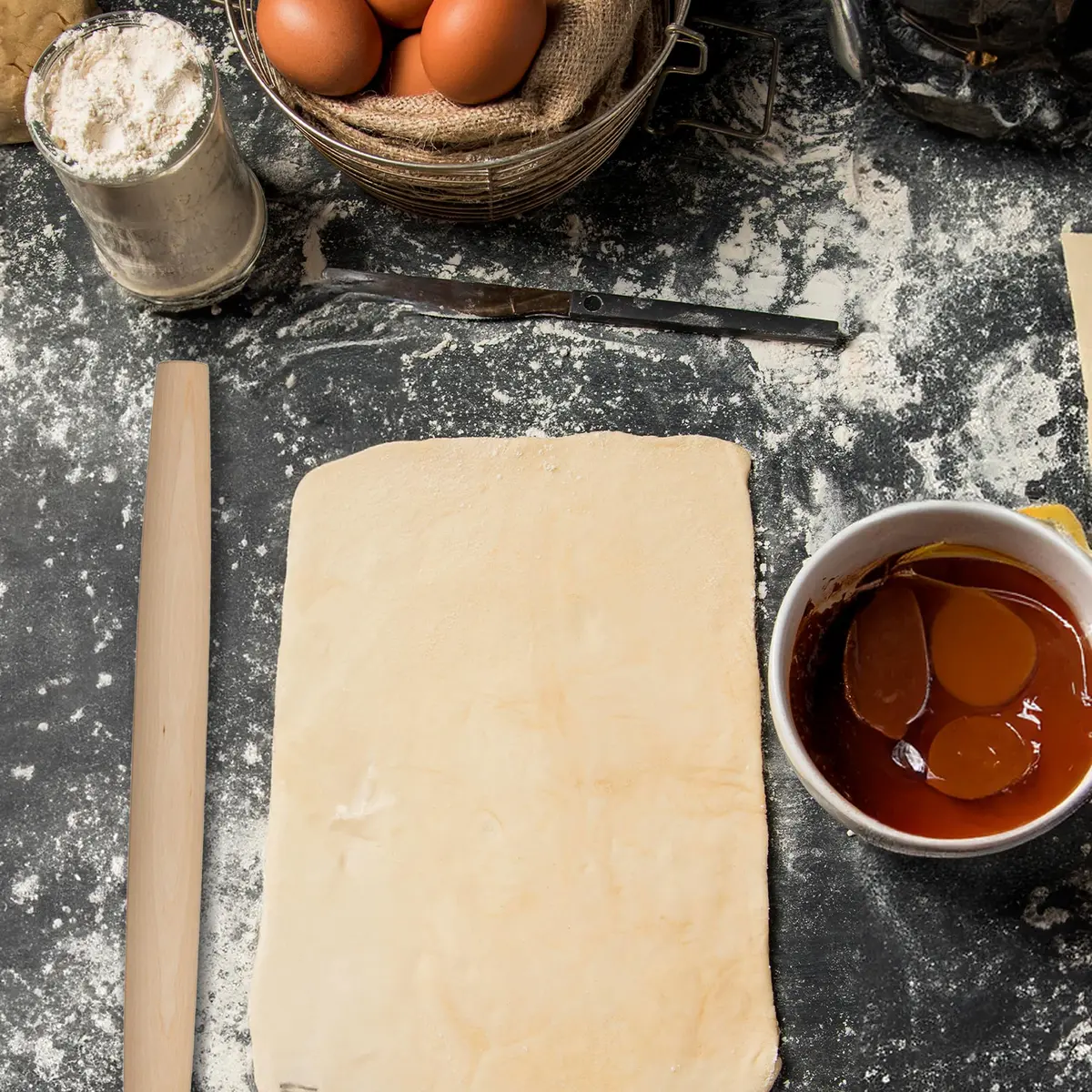 Mrs. Anderson's Baking Wooden French Rolling Pin, 20.5-Inch x 1.75-Inch | Solid Maple, Effortless Dough Shaping - view 6