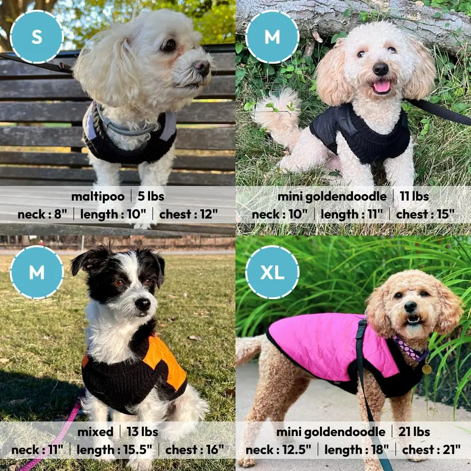 Gooby Fashion Vest Dog Jacket, Red, X-Small | Water-Resistant & Expandable for Small Dogs - view 6
