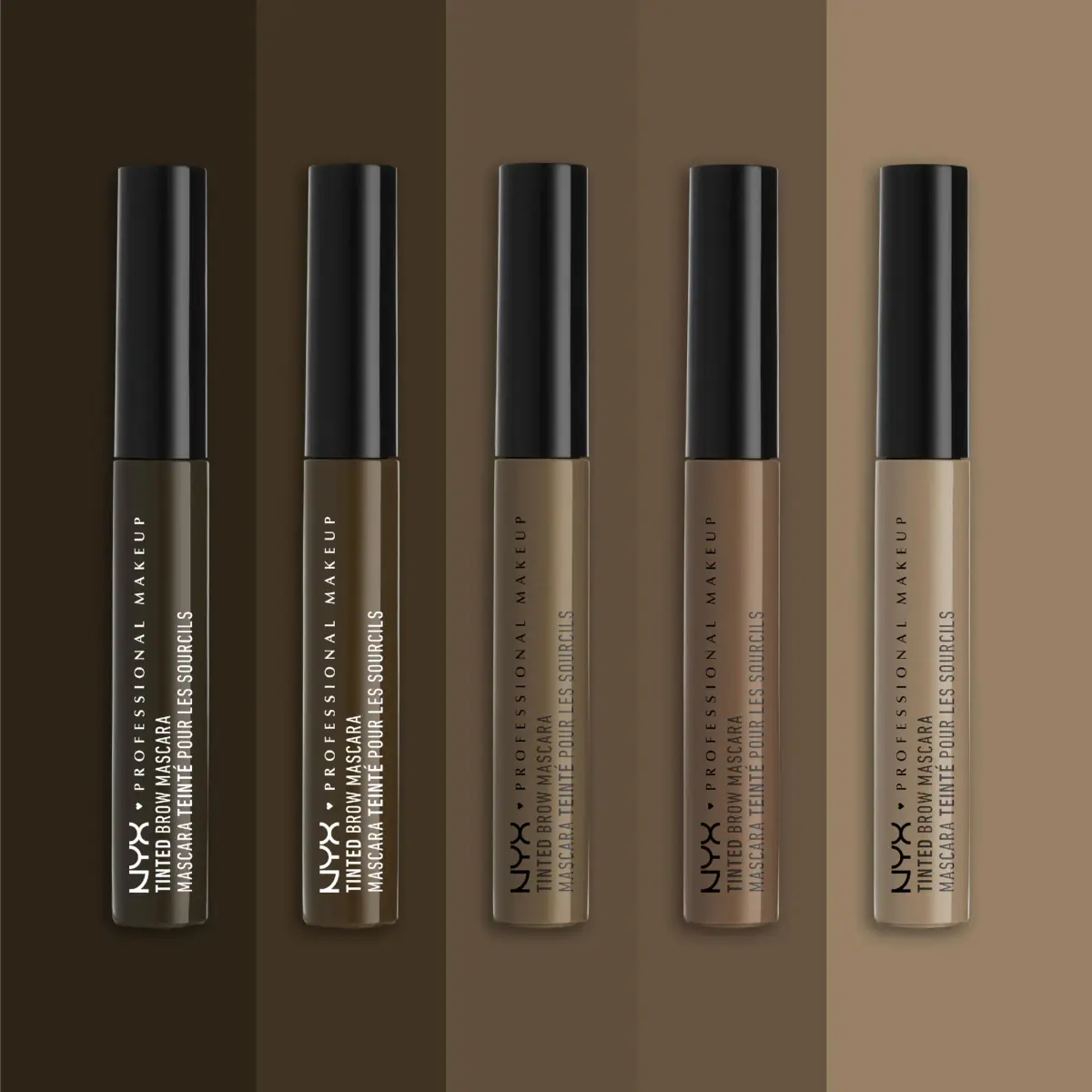 NYX PROFESSIONAL MAKEUP Tinted Eyebrow Mascara, Black 6.5ml (0.22 Fl Oz) | PETA-Certified Cruelty-Free Brow Tamer - view 4