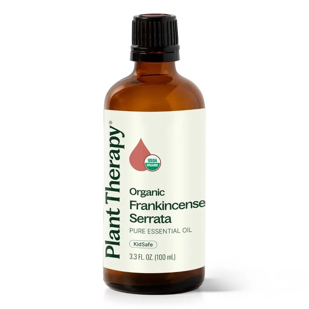 Plant Therapy Organic Frankincense Serrata Essential Oil 100 mL (3.3 Fl Oz) | USDA Certified Organic, Pure & Undiluted - view 8