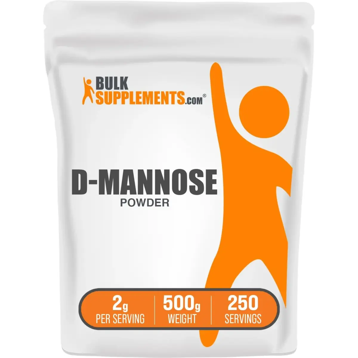 BulkSupplements D-Mannose Powder 500g (1.1 lbs) | Urinary Tract Health Support - main product image