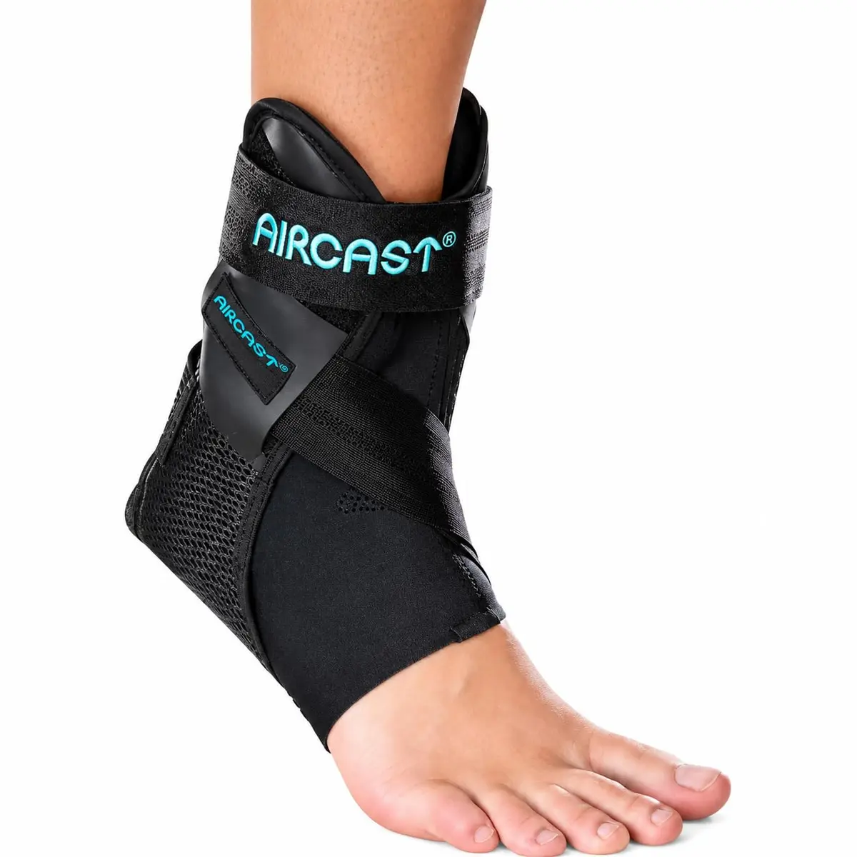 AIRCAST Airlift PTTD Ankle Support Brace, Right Foot, Medium | Adjustable ankle support for posterior tibial tendons - main product image