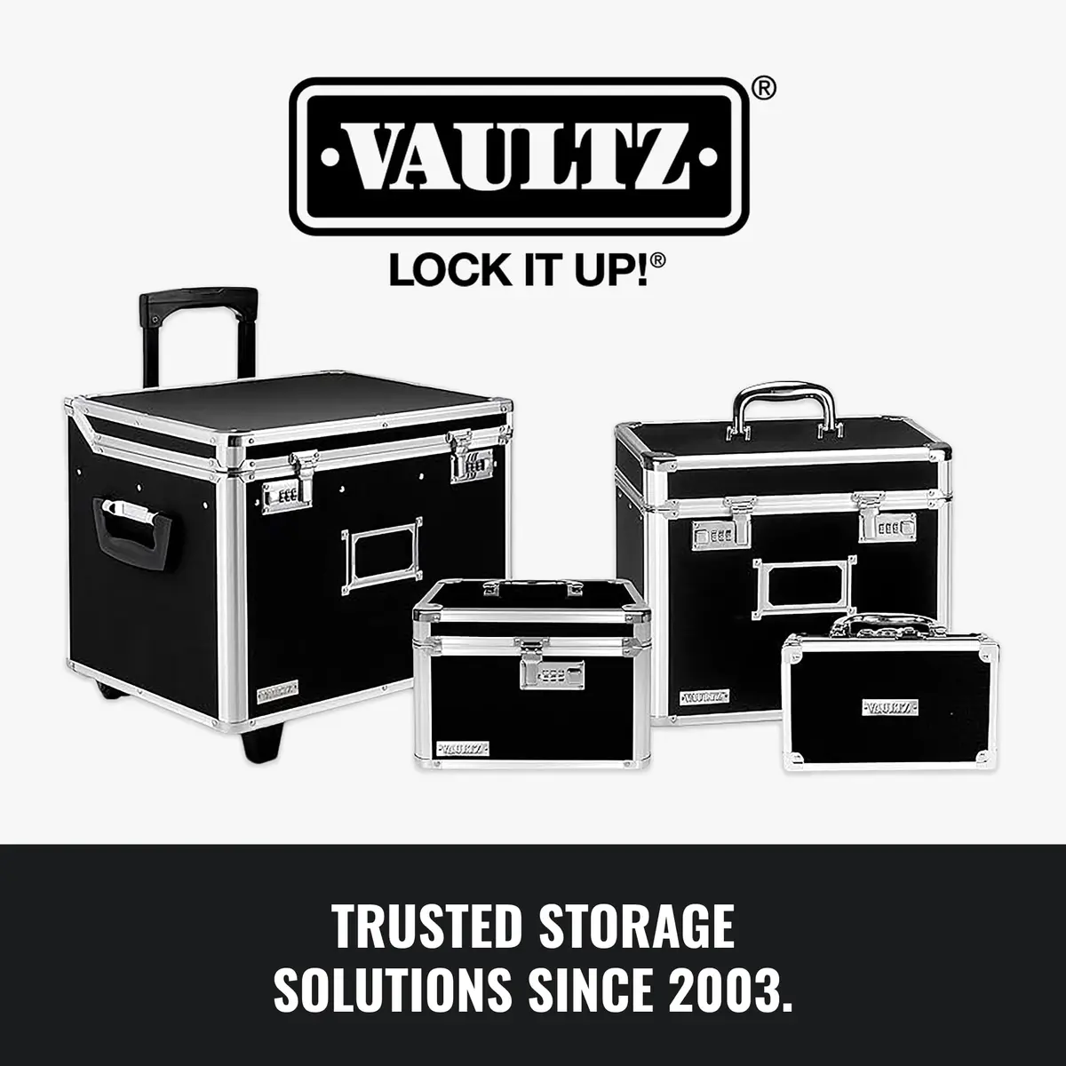 Vaultz Locking Storage Clipboard with Key Lock, Black | Secure Office & Field Organizer - view 8