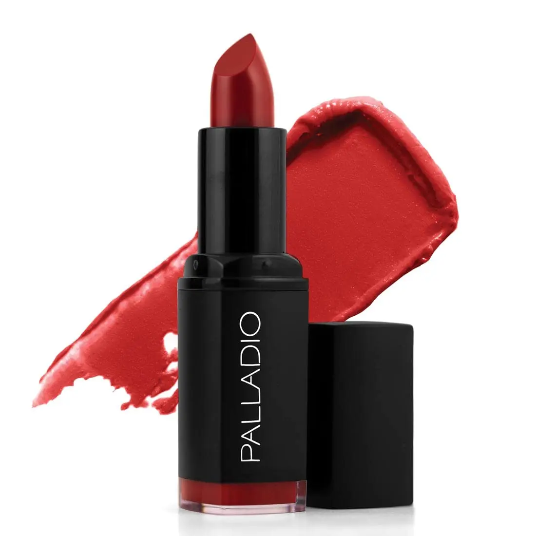 Palladio Herbal Matte Lipstick, Creamy & Long Lasting, Red Carpet | Vegan, Hydrating, Full Coverage - main product image