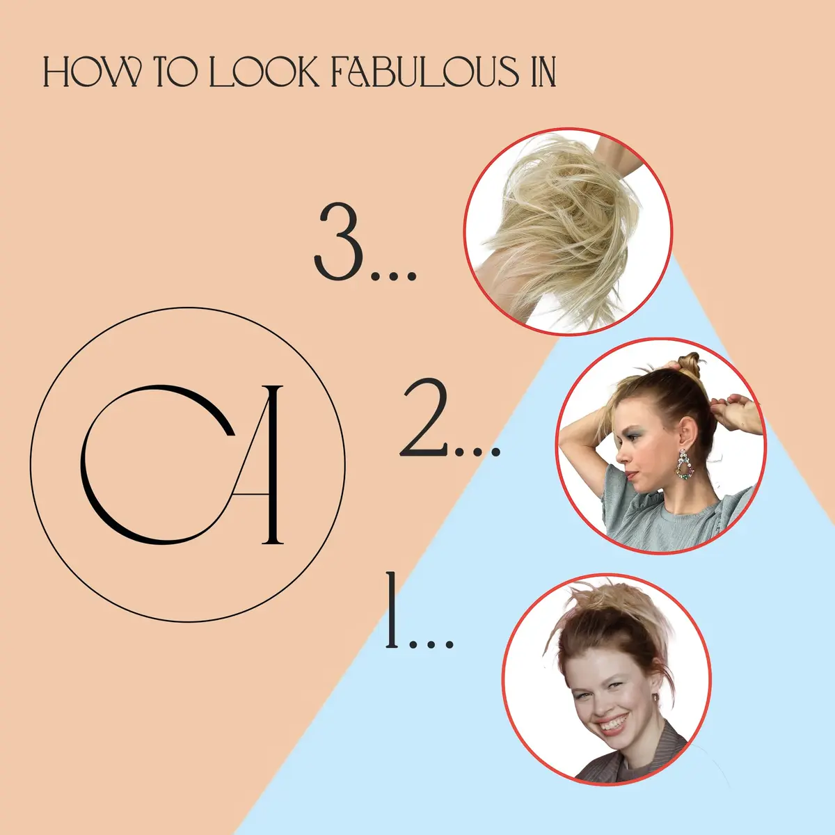 CAISHA Small Scrunchie Bun Chignon Messy Updo Hair Black G1C | Heat-Resistant Synthetic Fiber - view 3