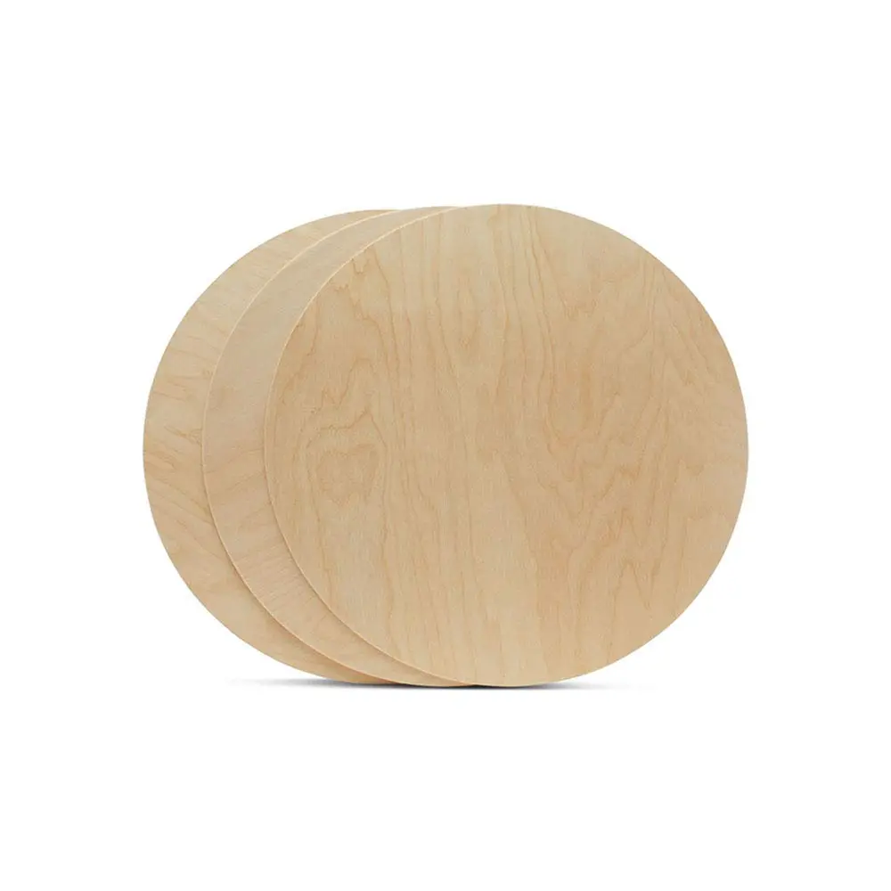 Woodpeckers 10 inch Unfinished Birch Plywood Circles | 1/8 Inch Thick Craft Discs - view 4