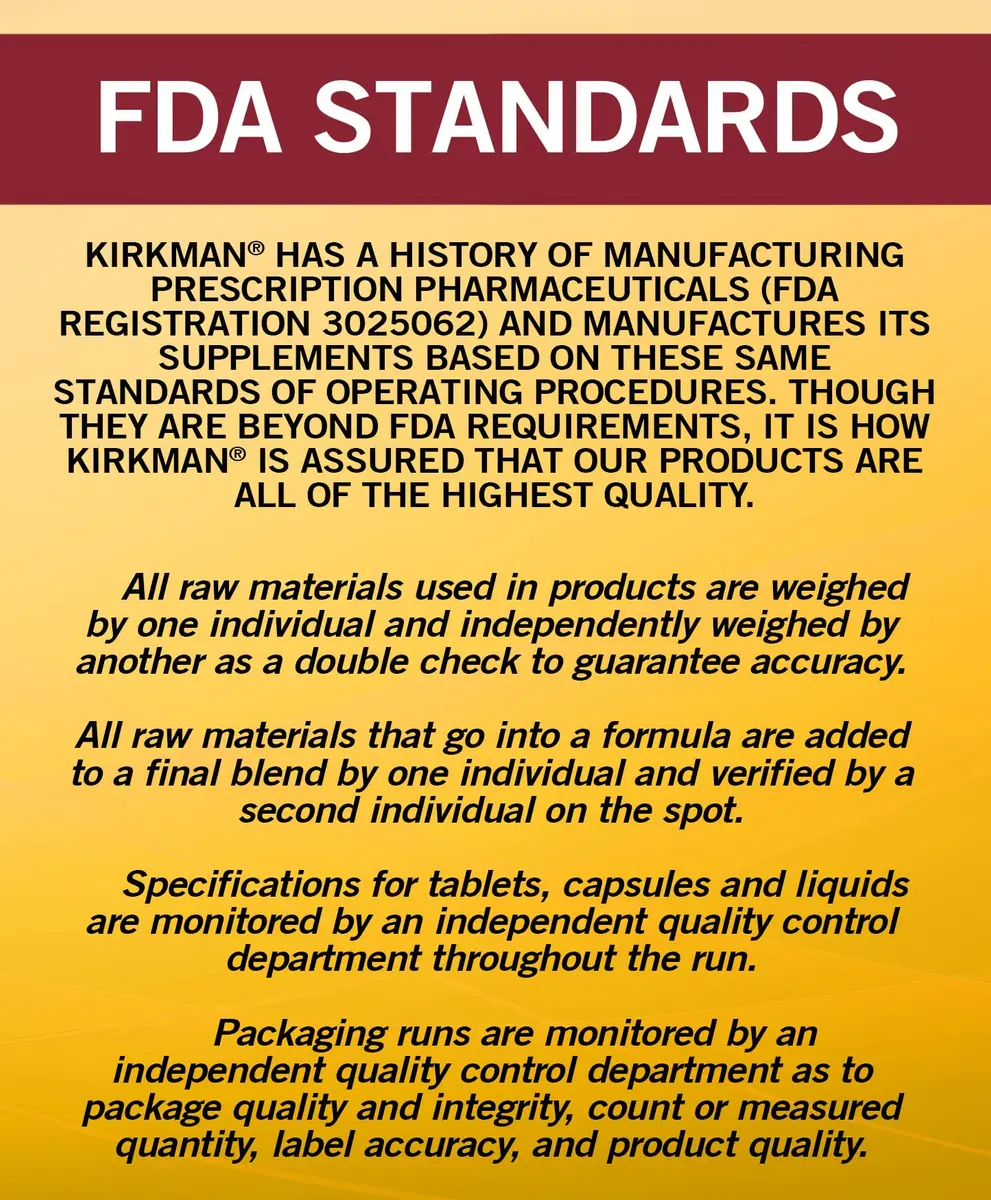 Kirkman Alpha Lipoic Acid 25 mg | Antioxidant Support for Cell & Tissue Protection - view 6