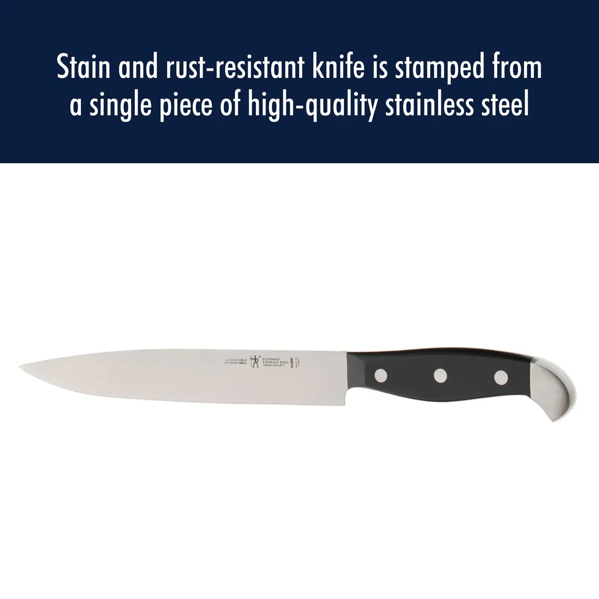 HENCKELS Statement 2 pc Turkey Carving Knife & Fork Set, German Engineered | Precision Carving Tools for Meat - view 7