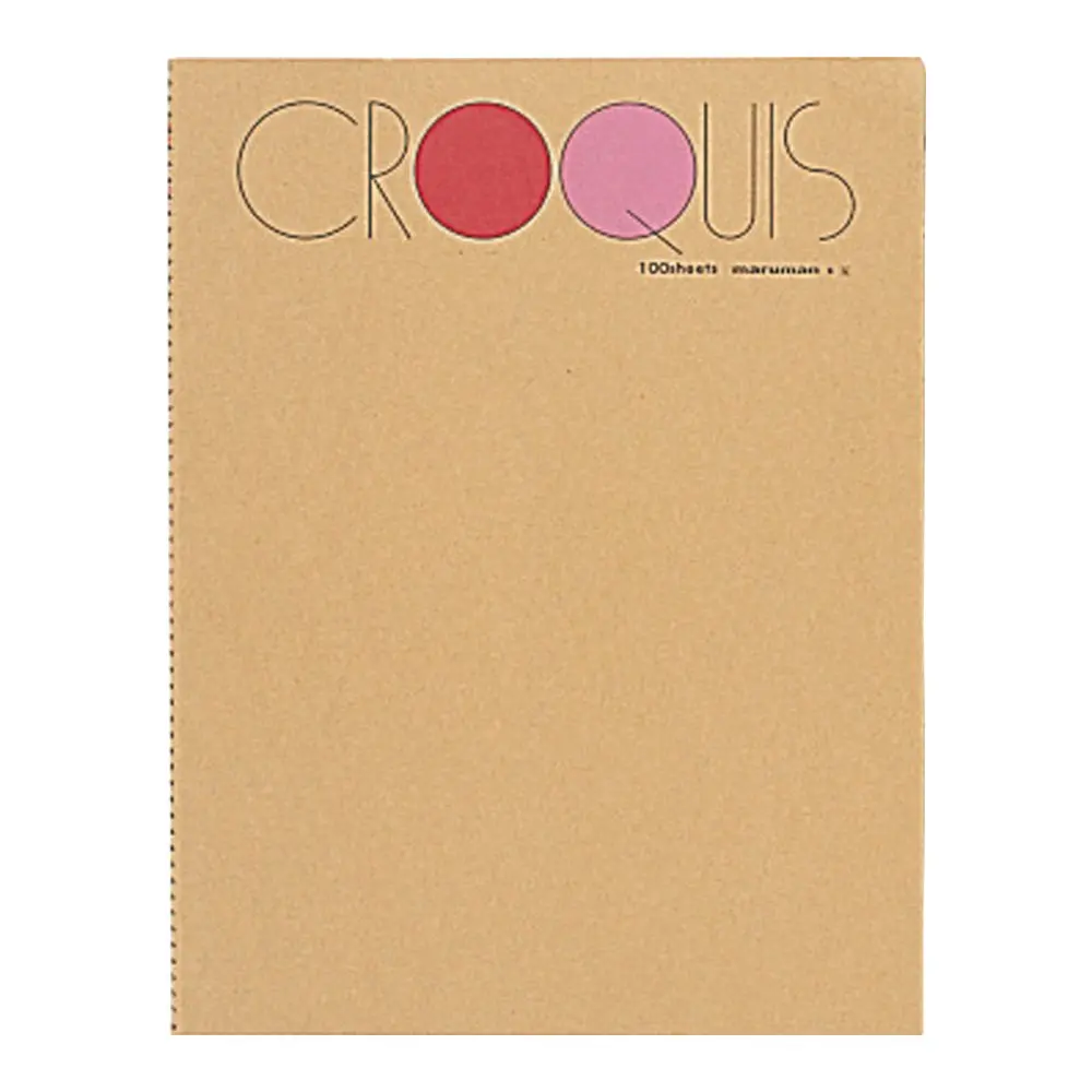 Maruman Croquis Drawing Pad, Large, 14.25" x 10.91" | Acid-Free Art Paper for Sketching & Design - main product image