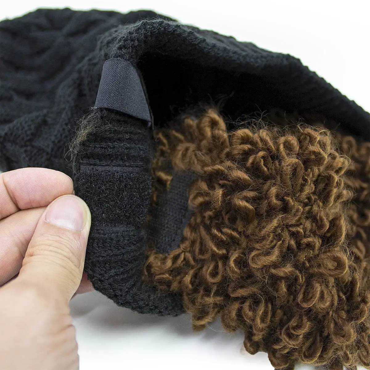 Beard Head Curly Atticus Beard Hat - Original Slouchy Beanie and Removable Beard | Warm, Funny & Functional - view 3