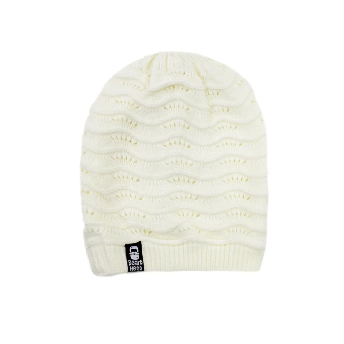 Beard Head Curly Pearl Beard Hat - Original Slouchy Beanie and Removable Beard | Fun, Warm & Adjustable - view 5