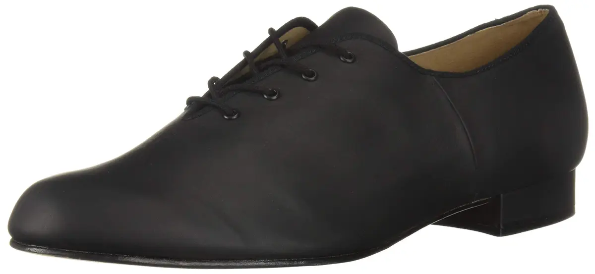 Bloch Men's Jazz Oxford Leather Sole Dance Shoe, Black, 11.5 Medium US | Durable Leather & Stable Design - main product image