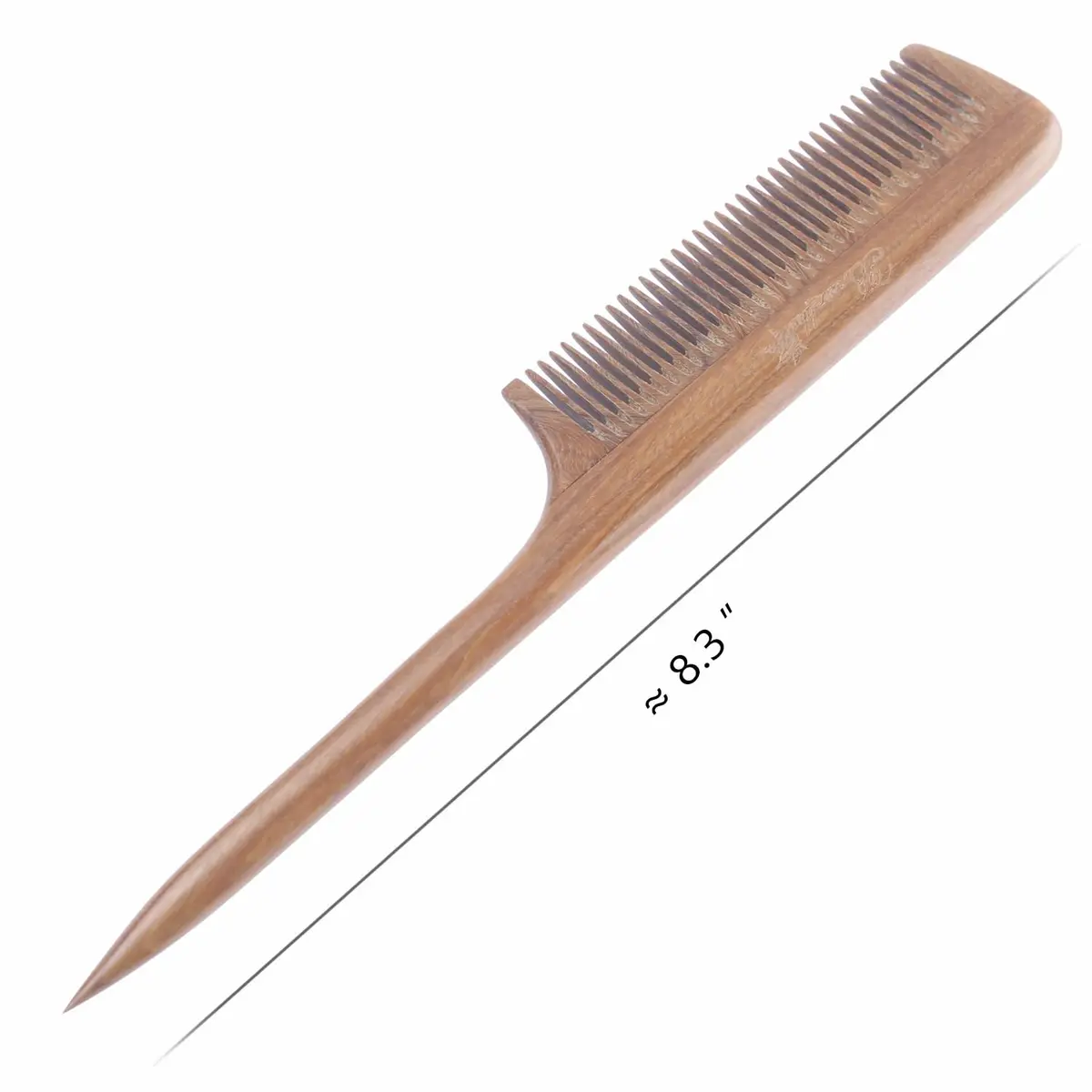 Breezelike Hair Combs for Styling, Fine Tooth Wooden Tail Comb for Women | Natural Sandalwood, Detangling & Stress Relief - view 4