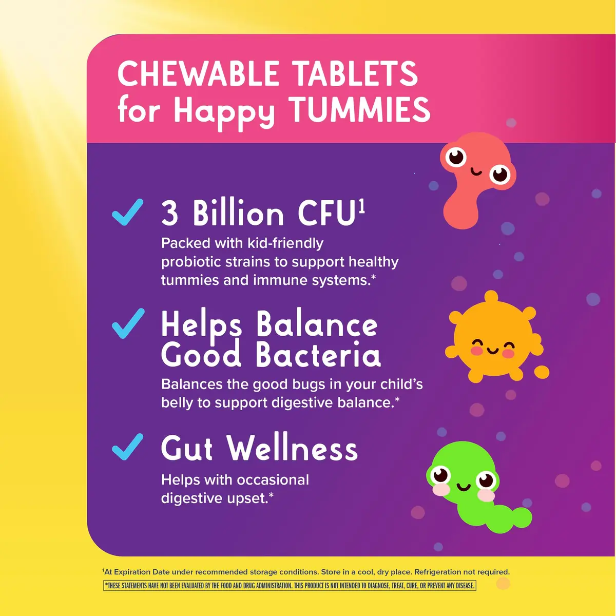 Renew Life Ultimate Flora Kids Probiotic Chewables 60 Count | Supports Digestive & Immune Health - view 6