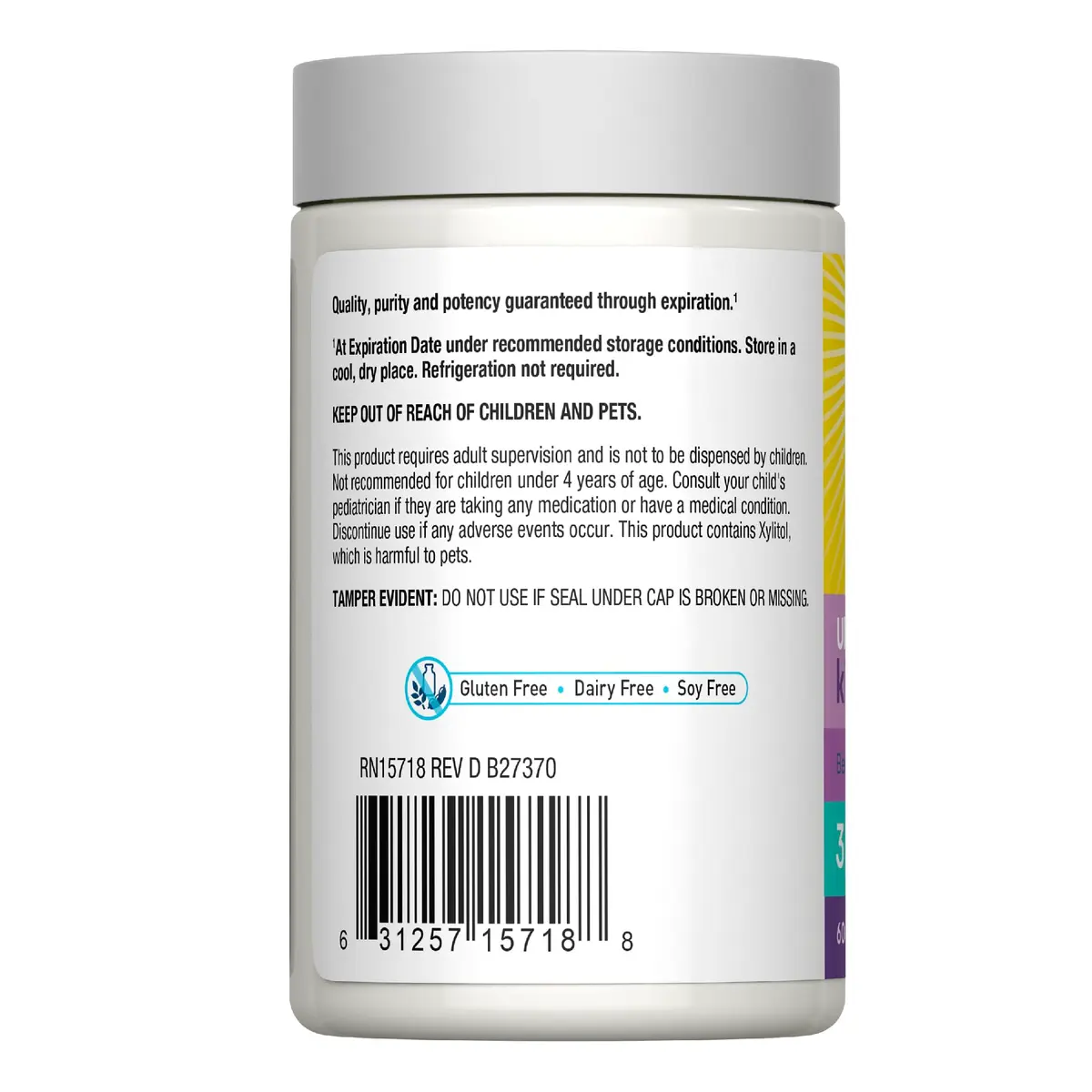 Renew Life Ultimate Flora Kids Probiotic Chewables 60 Count | Supports Digestive & Immune Health - view 3