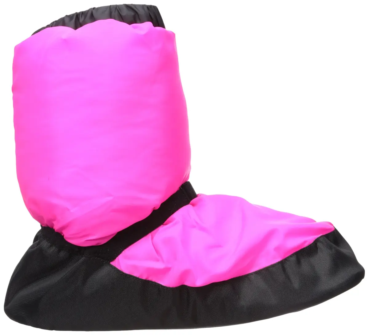 Bloch Women's Warm-up Bootie Large | Dance Shoe with Velcro Strap, Exceptional Warmth, PVC Outsole (Fluorescent Pink) - view 2