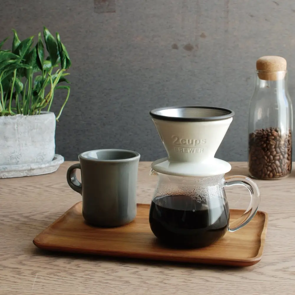 Kinto SCS Mug 13.5 fl oz (400 ml) Gray | Thick Porcelain Coffee Mug for Microwave & Dishwasher - view 8