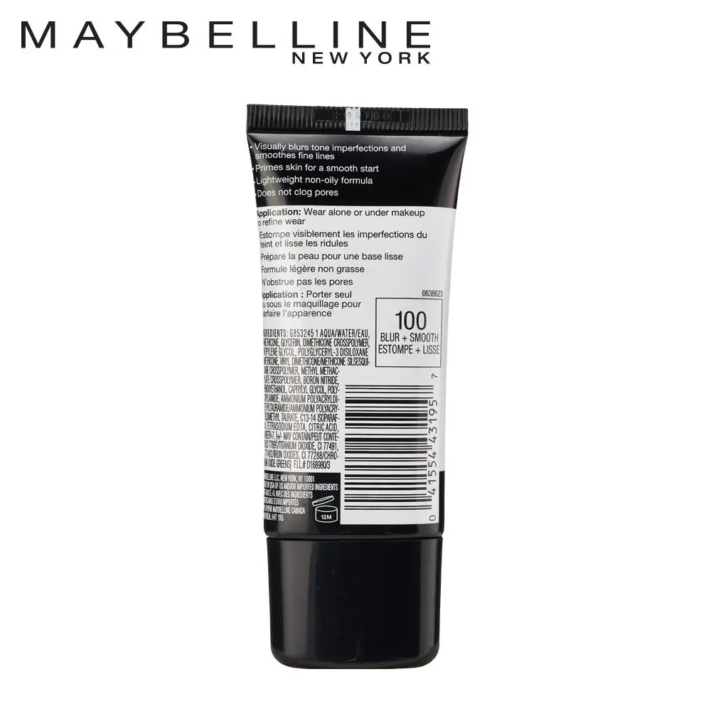 Maybelline Face Studio Master Prime Blur + Smooth Face Primer 30ml (1 Fl Oz) | Lightweight Face Makeup Base - view 3
