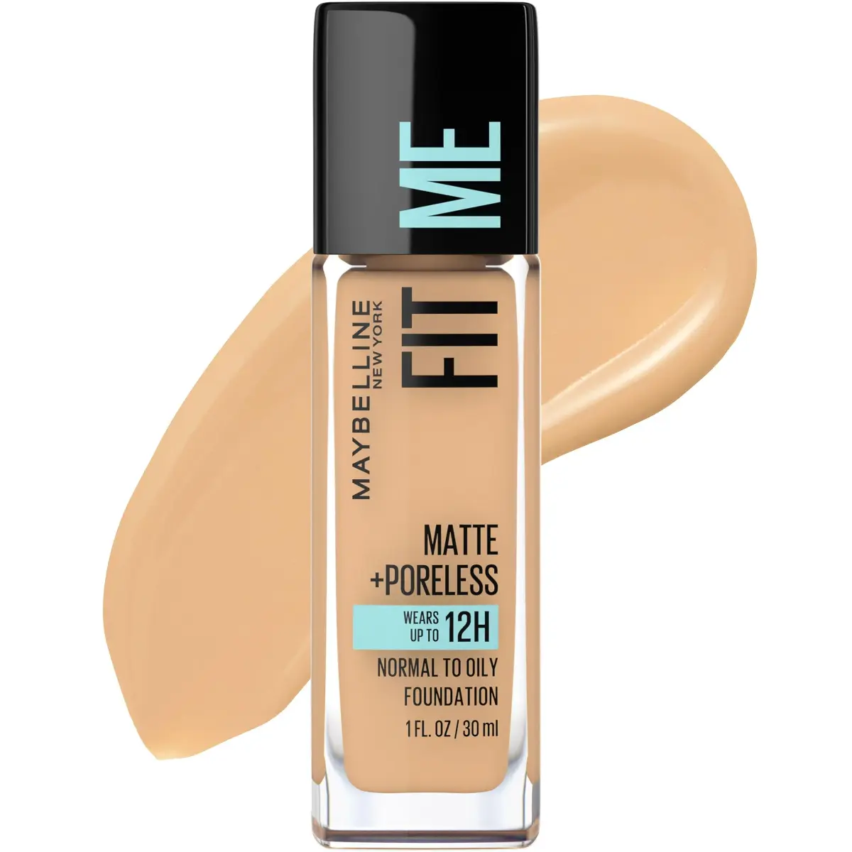 Maybelline Fit Me Matte + Poreless Liquid Foundation, 238 Rich Tan, 1 Fl Oz | Oil-Free, Pore Minimizing - main product image