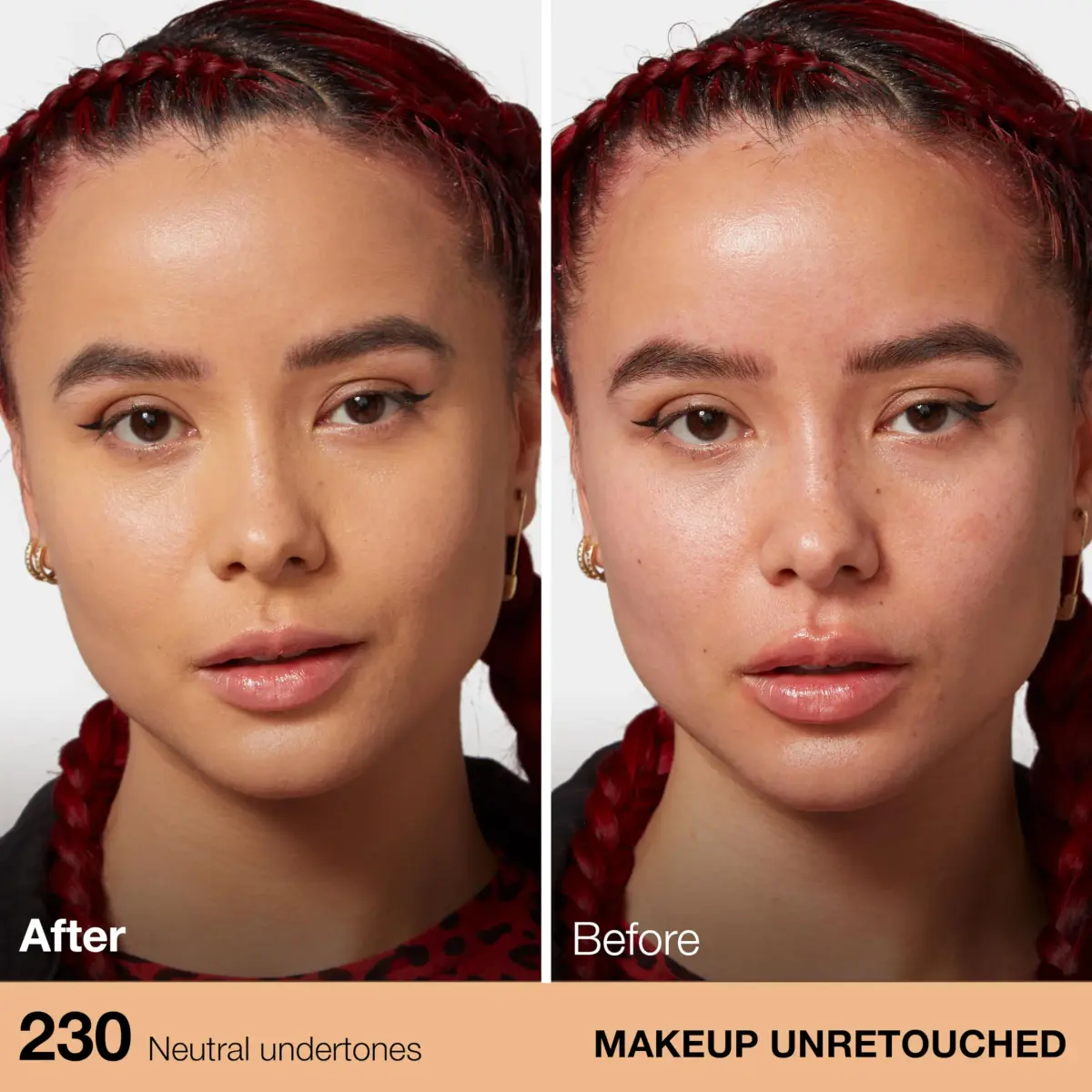Maybelline Fit Me Matte + Poreless Liquid Foundation, Natural Buff (230), 1 Fl Oz - view 2