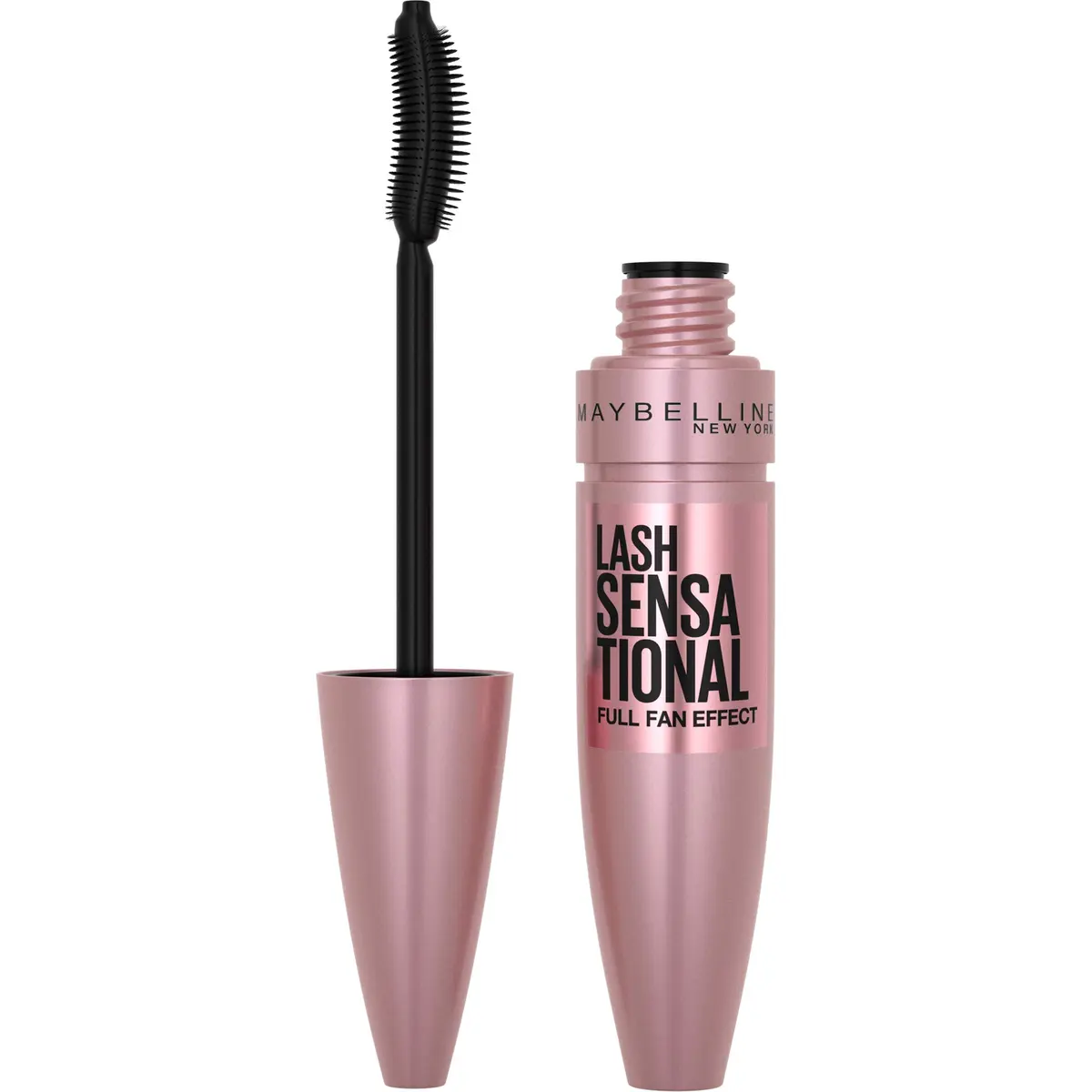 Maybelline Lash Sensational Washable Mascara 0.32 Fl Oz | Lengthening & Volumizing Full Fan Effect - main product image