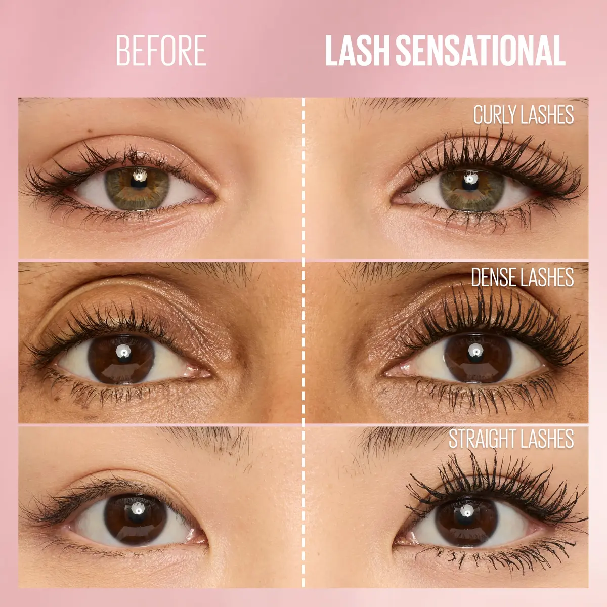 Maybelline Lash Sensational Washable Mascara 0.32 Fl Oz | Lengthening & Volumizing Full Fan Effect - view 7