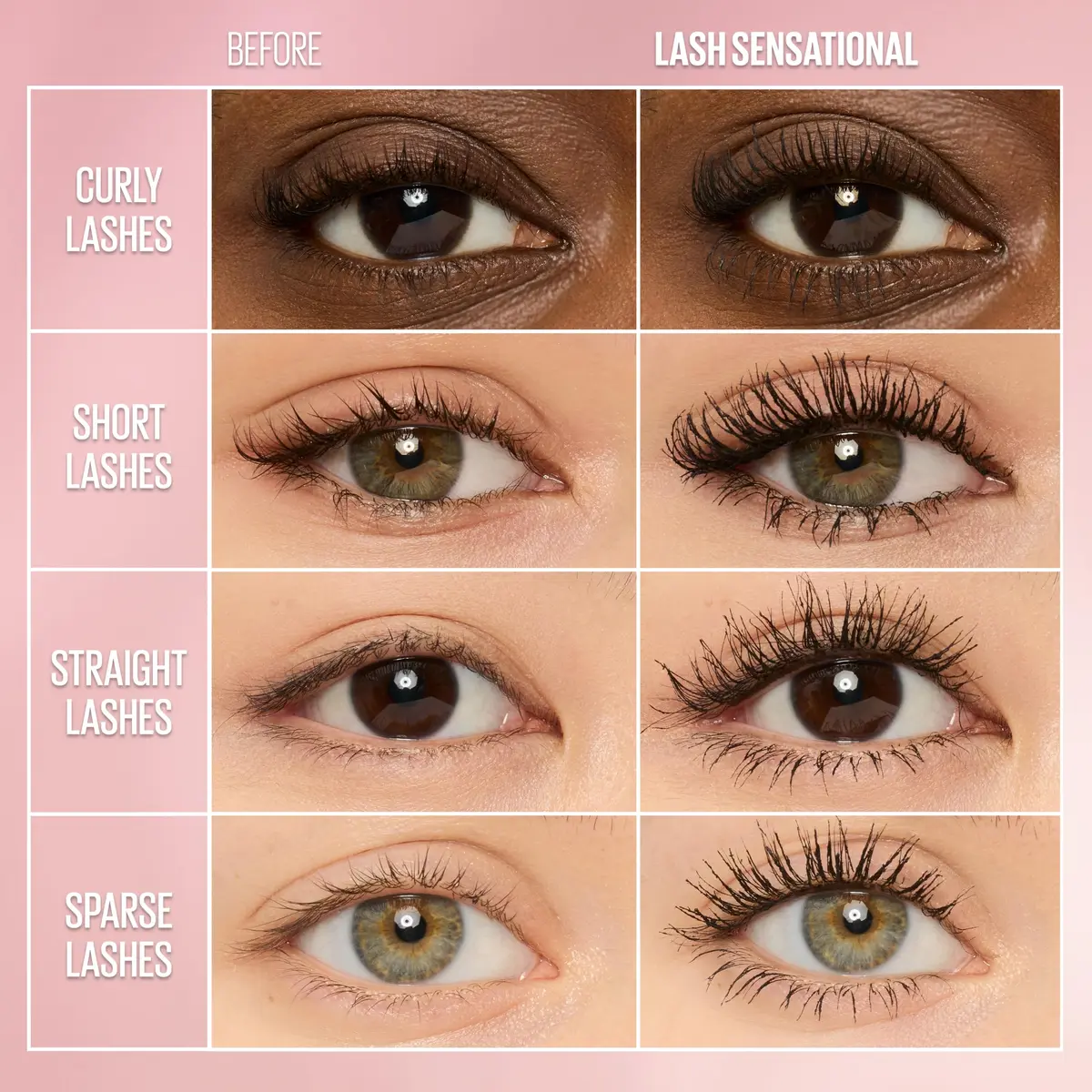 Maybelline Lash Sensational Washable Mascara 0.32 Fl Oz | Lengthening & Volumizing Full Fan Effect - view 3