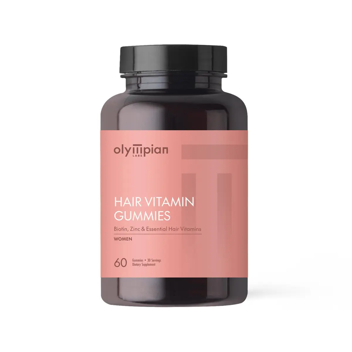Olympian Labs Hair Vitamin Gummies 60 Count | Rich in Vitamins & Minerals for Hair Growth & Strength - main product image