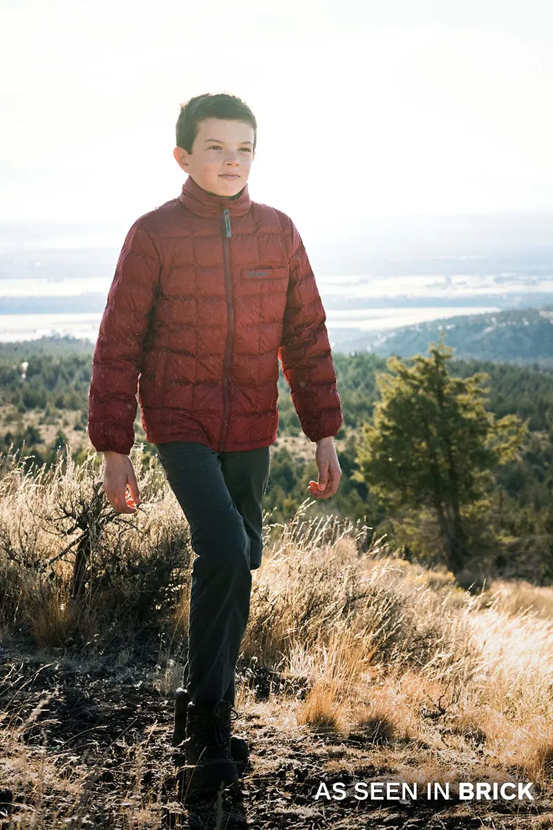 MARMOT Ajax Boys' Down Puffer Jacket, Fill Power 600 | Insulated Winter Coat with Angel-Wing Movement - view 2