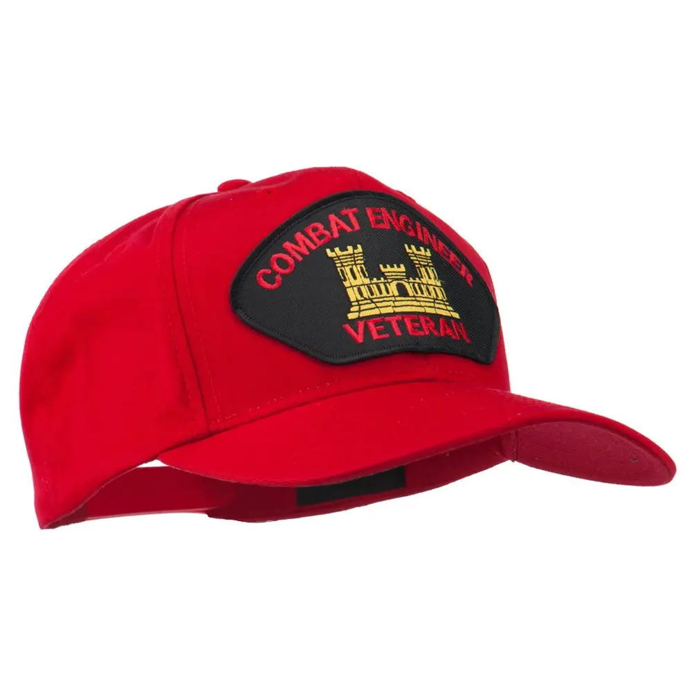 e4Hats.com Combat Engineer Veteran Military Patch Cap | Adjustable Cotton Baseball Hat for Men & Women - view 5