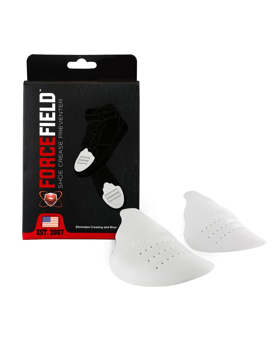Forcefield Shoe Crease Protector White Medium | Unisex Foam Shoe Guard for Shoes & Boots - main product image