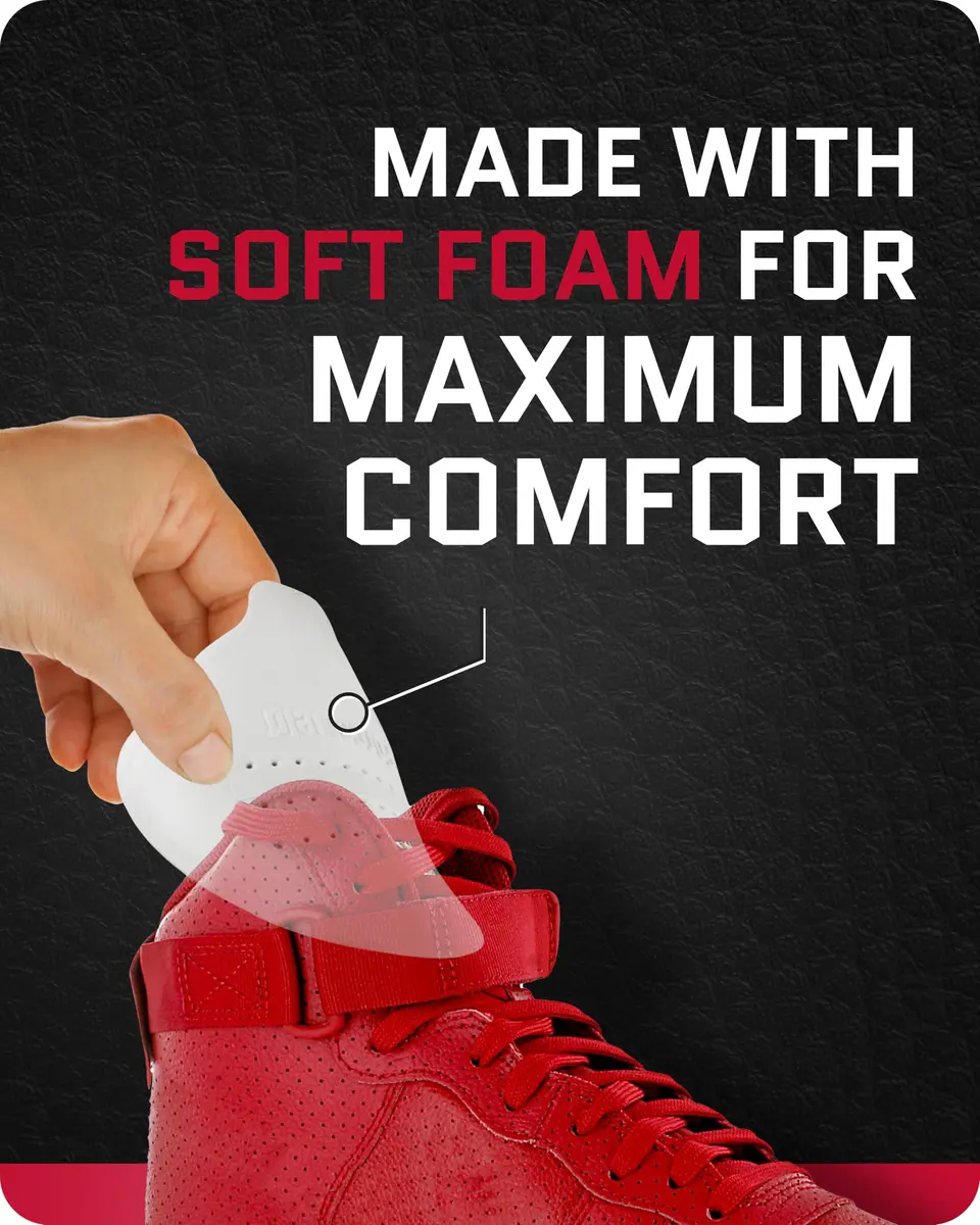 Forcefield Shoe Crease Preventer - Foam Toe Box Protector for Shoes & Boots, Small, Fits Kids 4-7 & Women 5-10 | Prevents Creasing & Wear - view 5