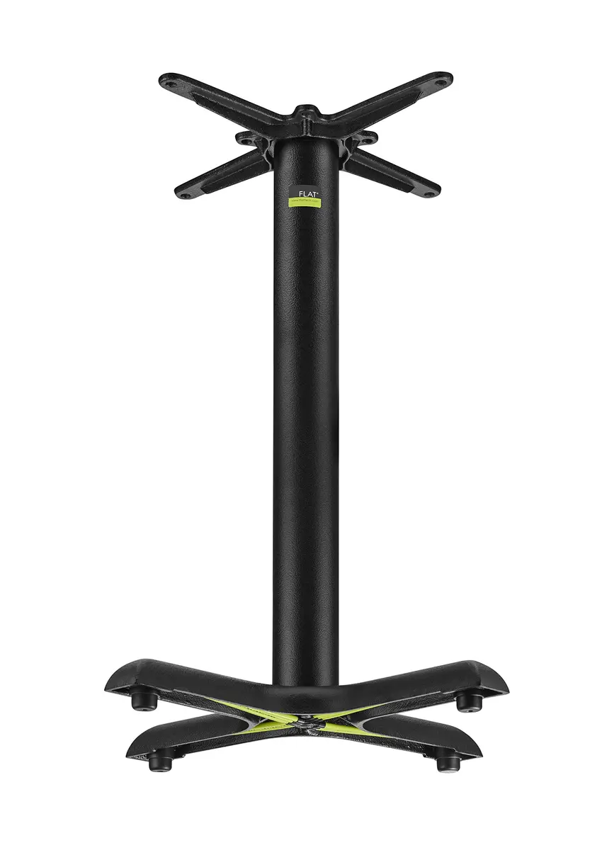 FLAT Self-Stabilizing KX22 Table Base for Restaurants | Space-Efficient, Wobble-Free Stability - view 3