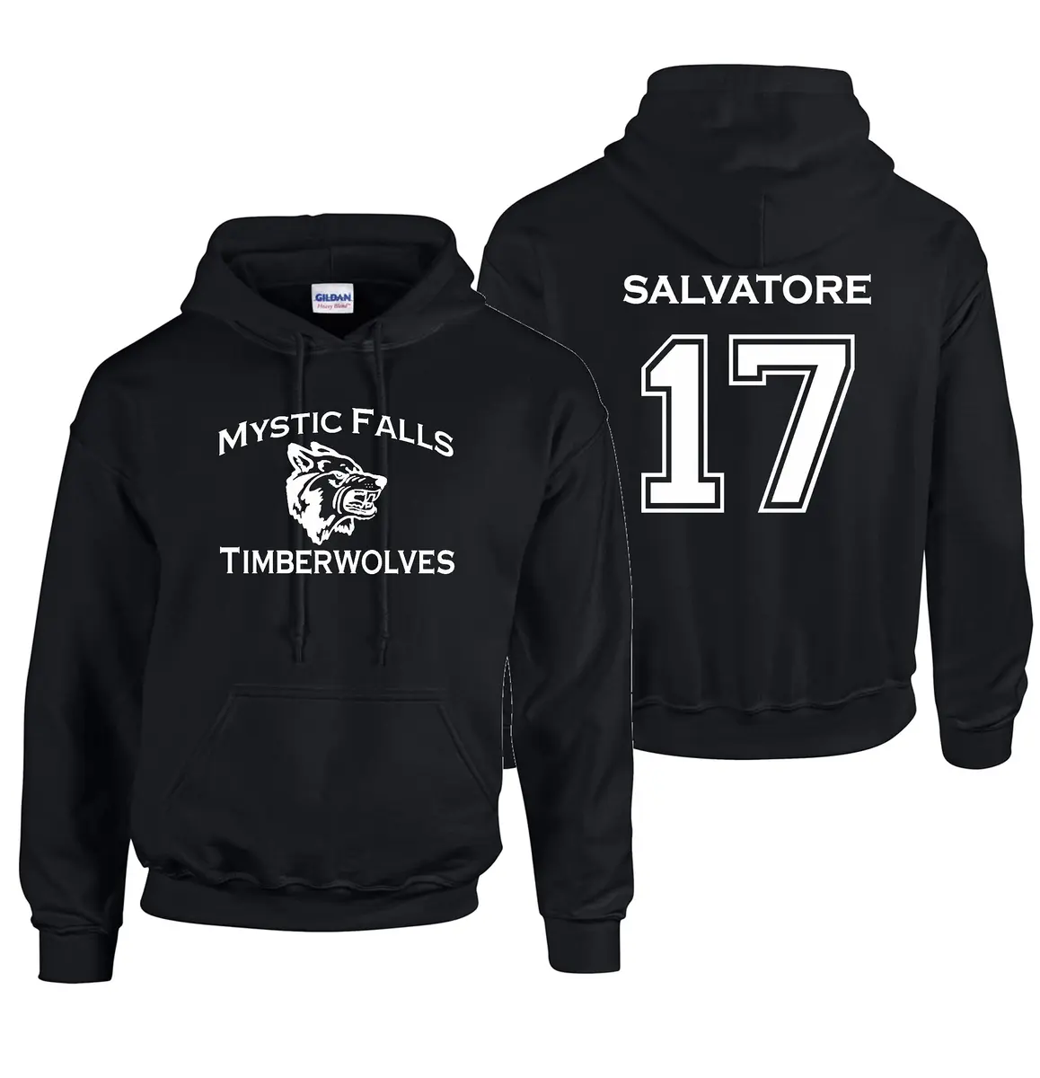 Studio 9Thirty3 Salvatore 17 Hoodie Sweatshirt Medium Black | Fan Favorite - main product image