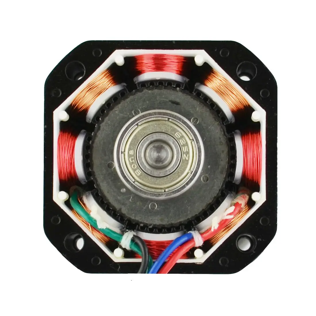 STEPPERONLINE Nema 17 Stepper Motor Bipolar 2A 59Ncm (2.27kg / 5lb) 48mm Body 4-Lead - view 5